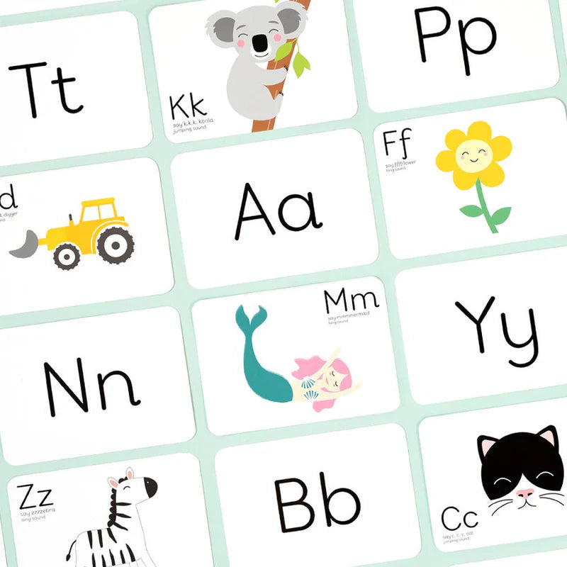 Phonic Flashcards A-Z for Toddlers – Learn Letters, Sounds & Early Reading