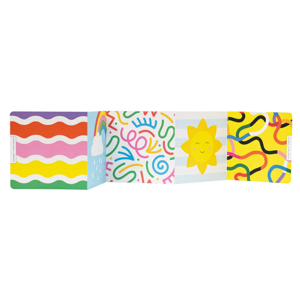 3+ Month Colour Sensory Board – Early Visual & Brain Development for Babies
