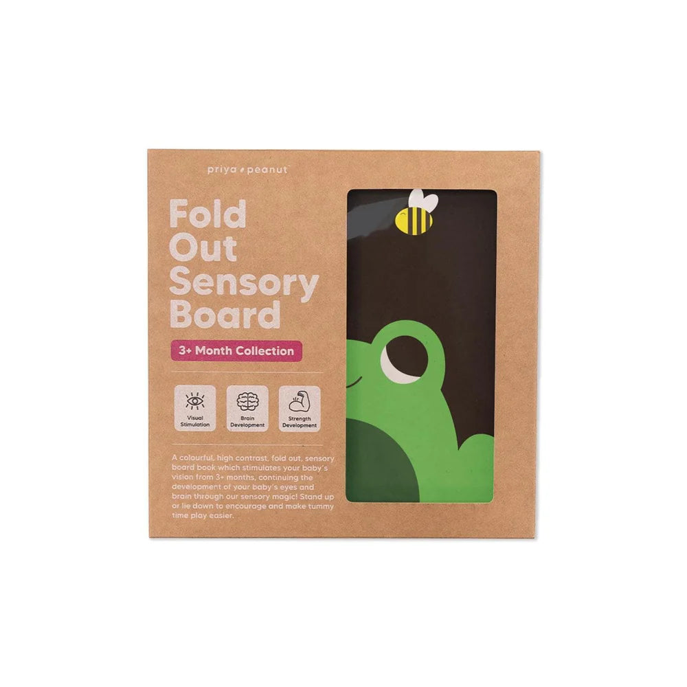 3+ Month Colour Sensory Board – Early Visual & Brain Development for Babies