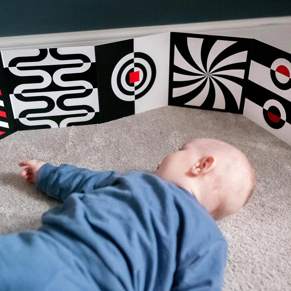 0+ Month Sensory Board – Tummy Time Play & Early Development for Babies