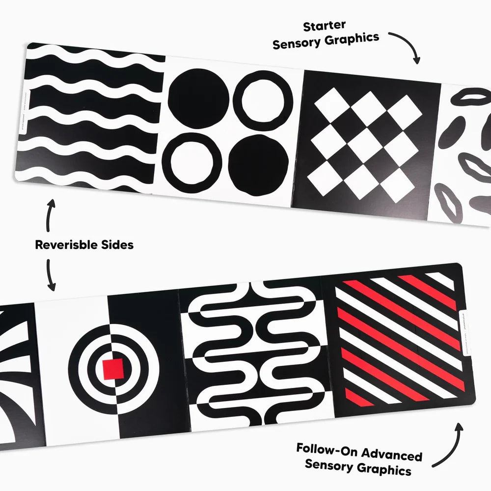 0+ Month Sensory Board – Tummy Time Play & Early Development for Babies