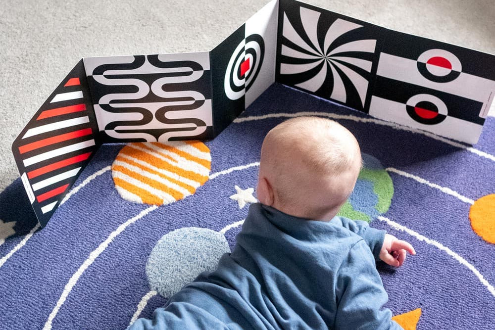 0+ Month Sensory Board – Tummy Time Play & Early Development for Babies