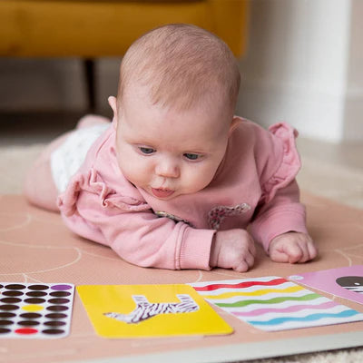 3+ Month Colour Sensory Cards – Bright & Engaging Flashcards for Toddlers